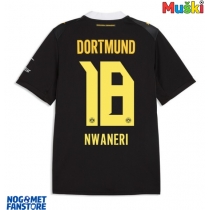 Borussia Dortmund Ethan Nwaneri #18 Gostujuci Dres 2026-27 Kratak Rukav